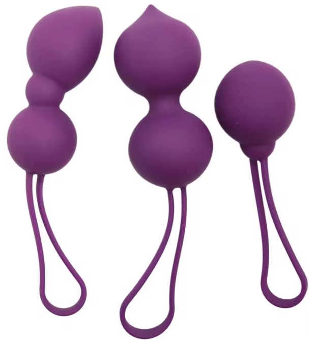Love Eggs – 3-Piece Kegel Ball Set for Pelvic Floor Health, Wellness & Stronger Orgasms