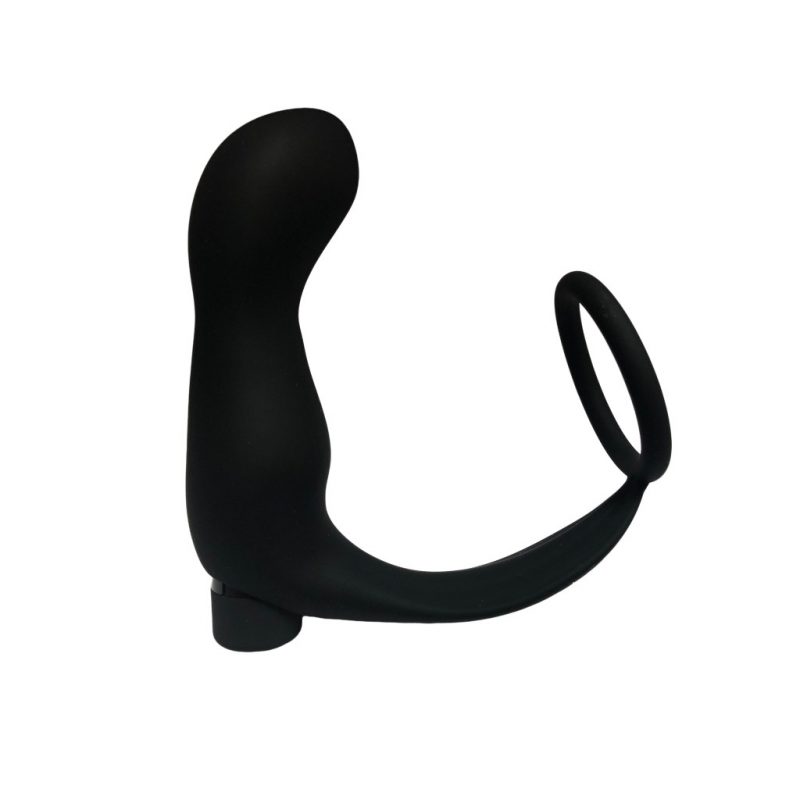 The Backstage Pass – Premium Prostate Massager with Cock Ring – 10-Speed Dual Stimulation for Men